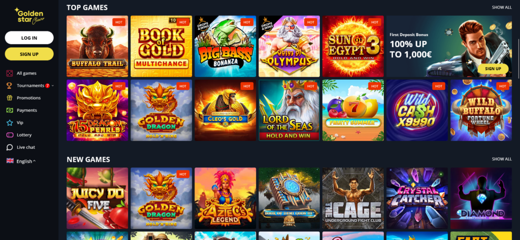 Golden Star casino slots