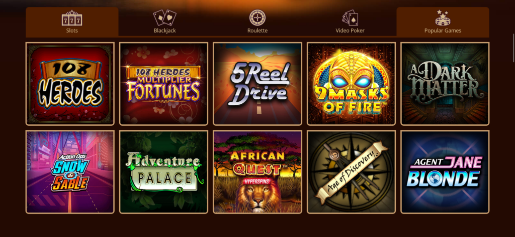 River Belle Casino slots