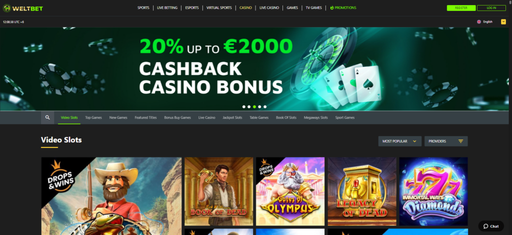 Weltbet Casino Slot Games